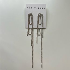 Brand New Par Violet Harper Earrings